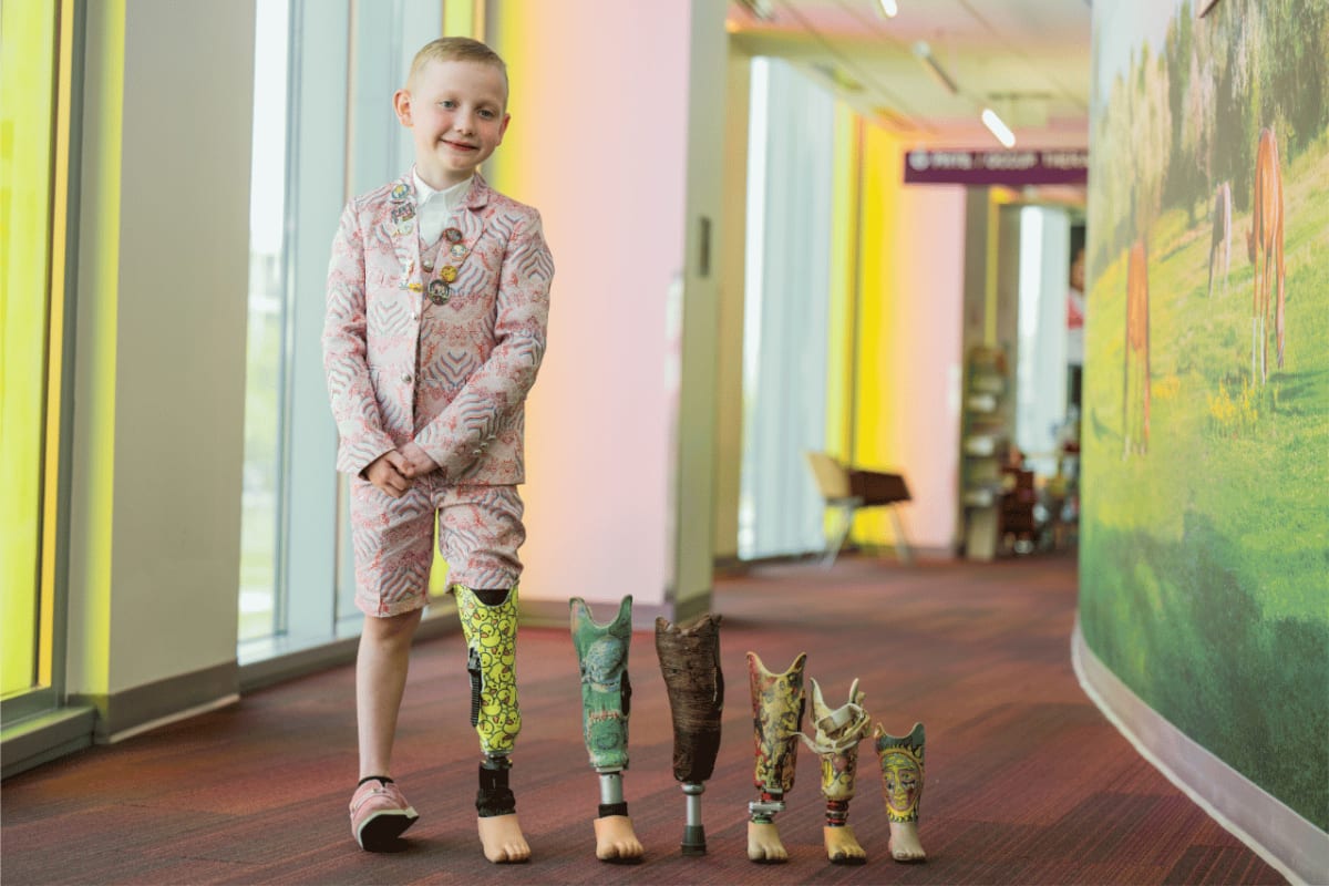 7-Year-Old Arlo Runs, Climbs After Rare Bone Condition