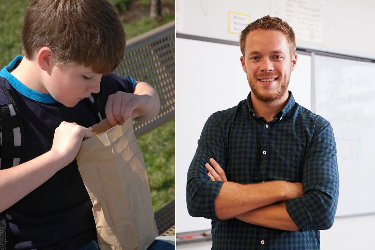 Teacher Turns Lunch Theft Into Wall of Snacks for Students - Image 3