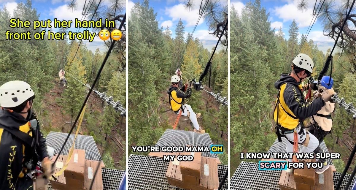 Zipline Guide Saves Woman's Hand With Spiderman-Style Rescue - Image 3