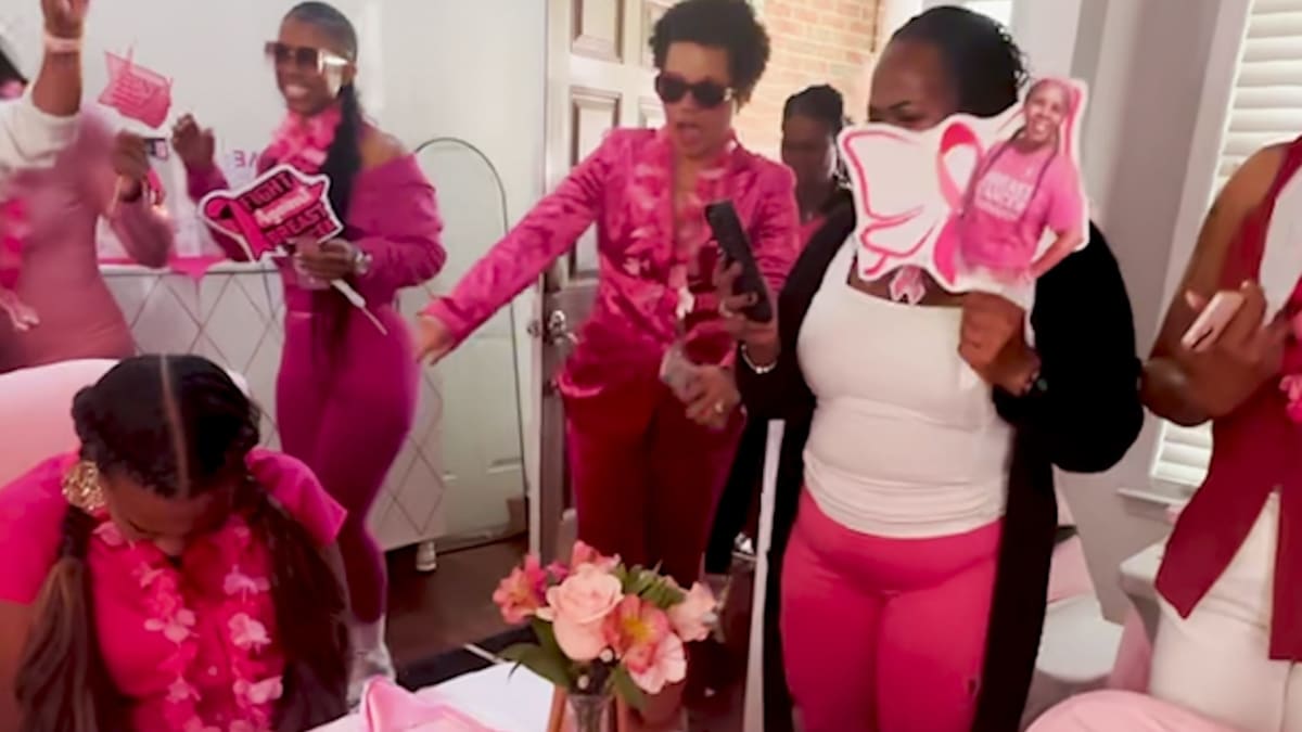 35 Friends Surprise Cancer Survivor with Mile-Long Walk