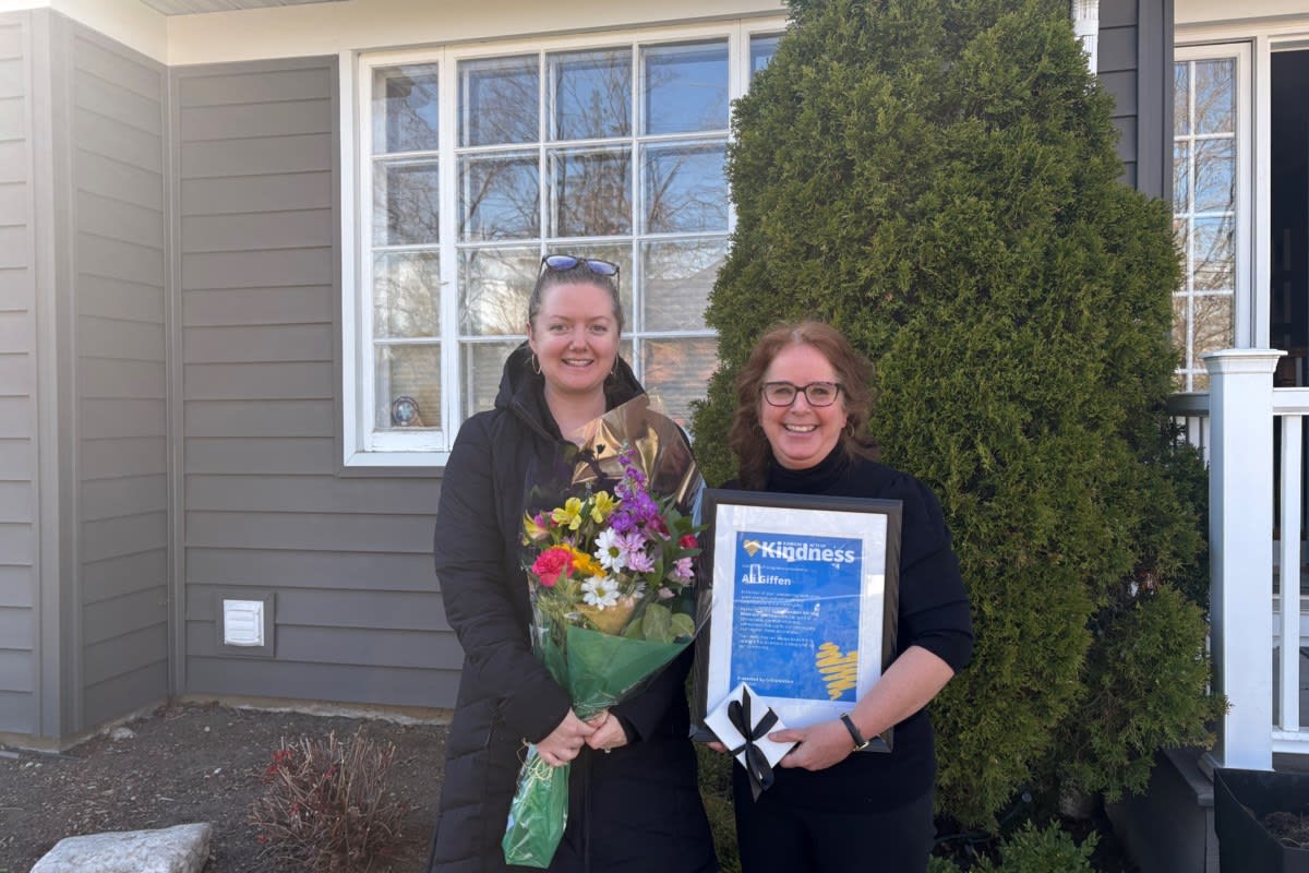 Volunteer Ali Giffen Surprised After Years of Giving Back
