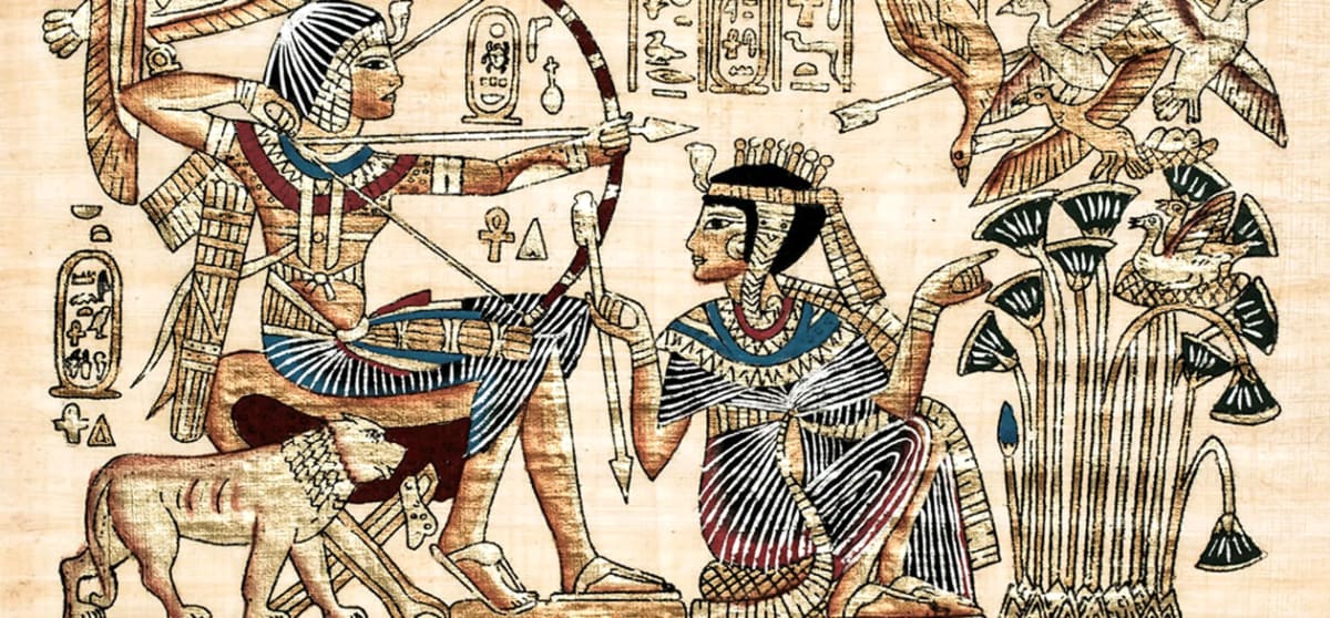 Ancient Egyptian Princesses Trained in Archery and Hunting