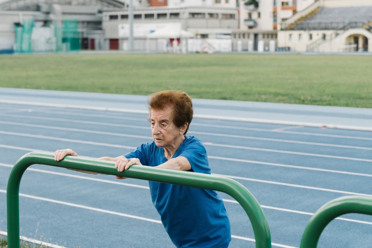 92-Year-Old Italian Woman Has Fitness of Someone Half Her Age