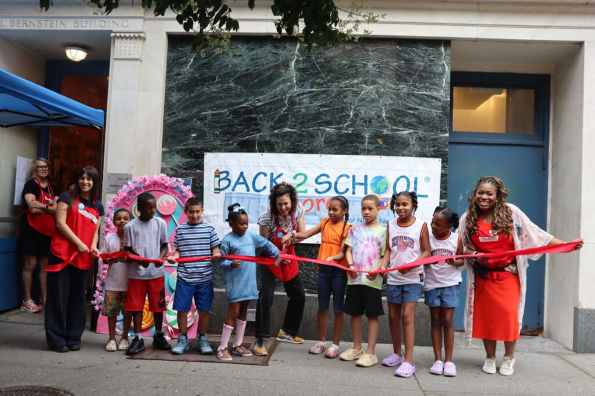 NYC Kids Get Free Back-to-School Supplies and Big Smiles - Image 2