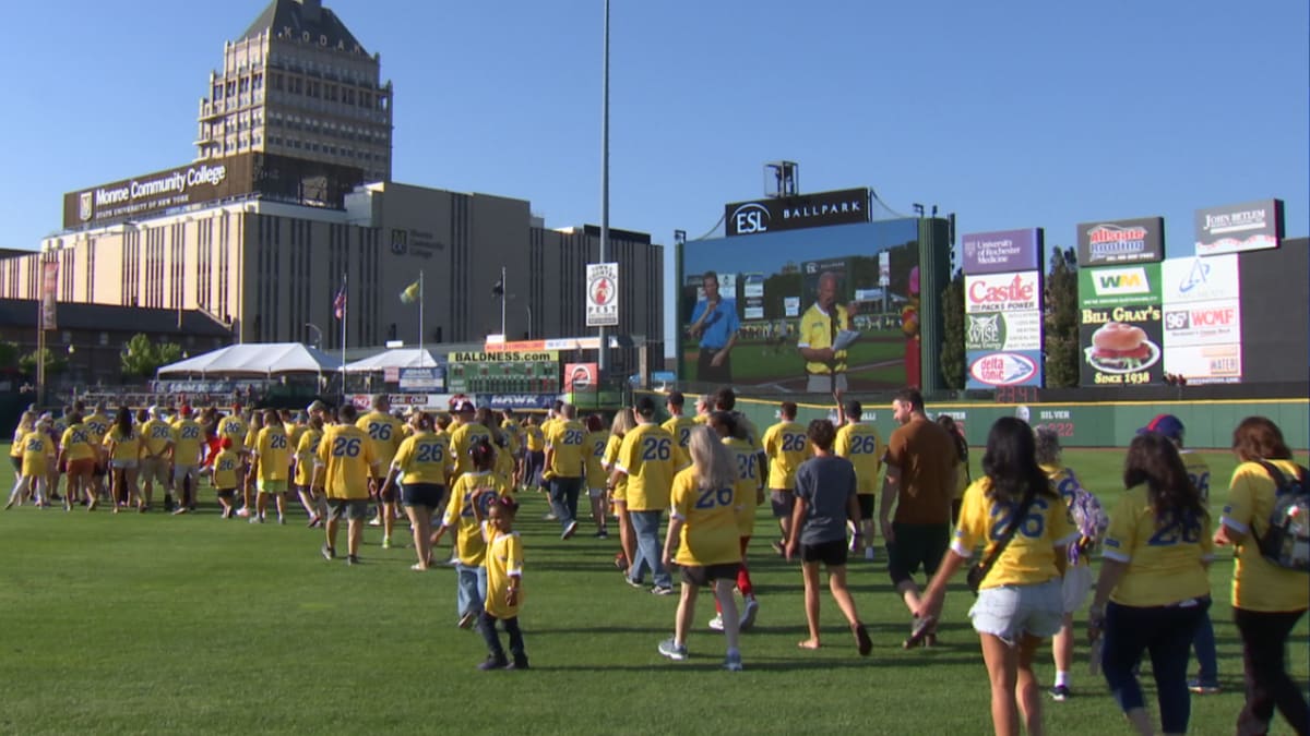 1,000 Cancer Survivors Light Up Rochester Ballpark