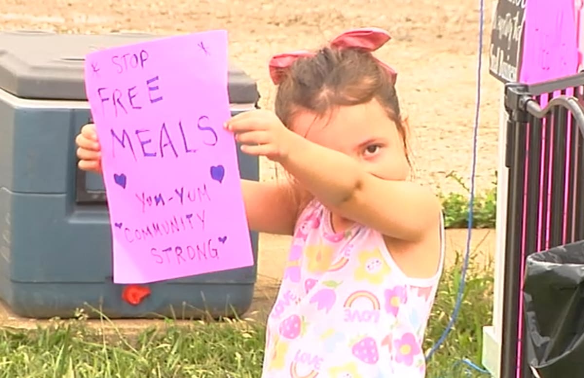 Volunteers helping clear flood-damaged belongings from homes in Crooksville, Ohio community