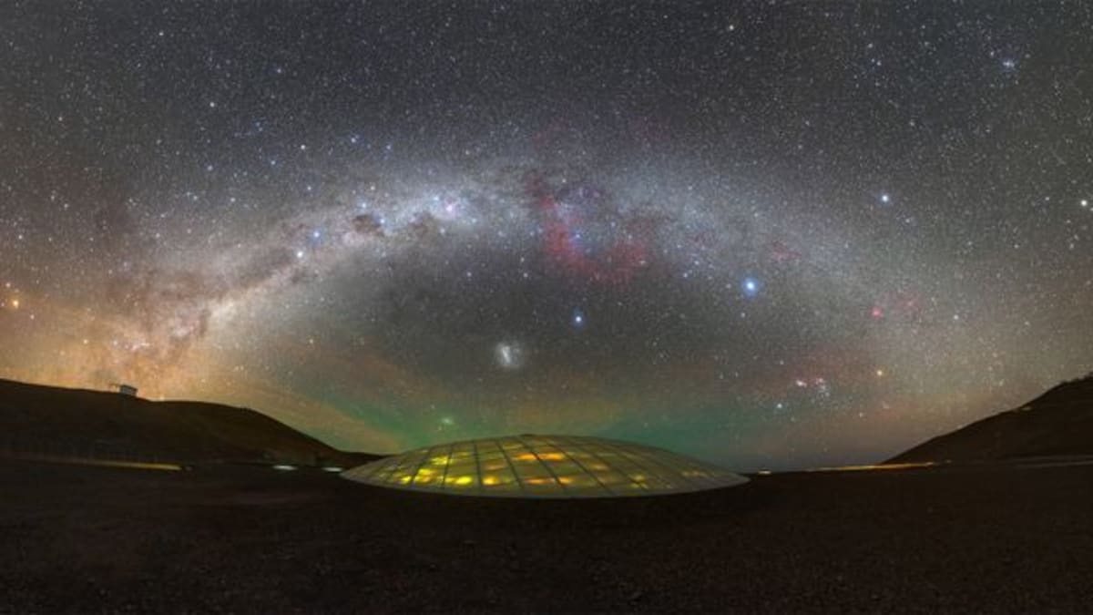Astronomers Live Inside Bond Villain's Desert Observatory