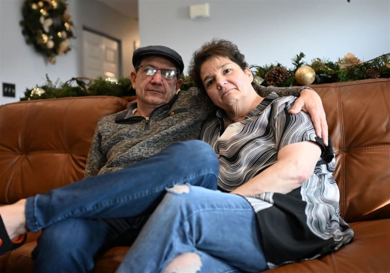 ** Bonnie Schiavone smiling after surviving rare bile duct cancer with two liver transplants