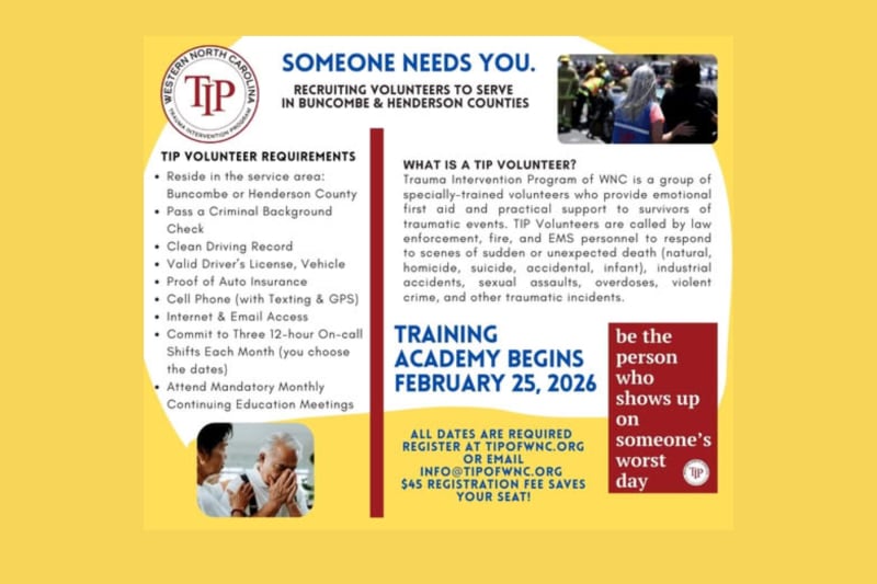 Western NC Trains Volunteers to Comfort Families in Crisis