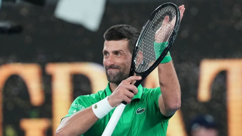 Djokovic Wins 100th Australian Open Match at Age 38
