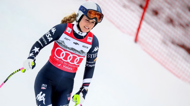 Lindsey Vonn to Race Olympics Days After Tearing ACL