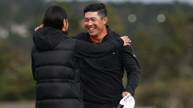 Collin Morikawa Wins at Pebble, Announces He'll Be a Dad