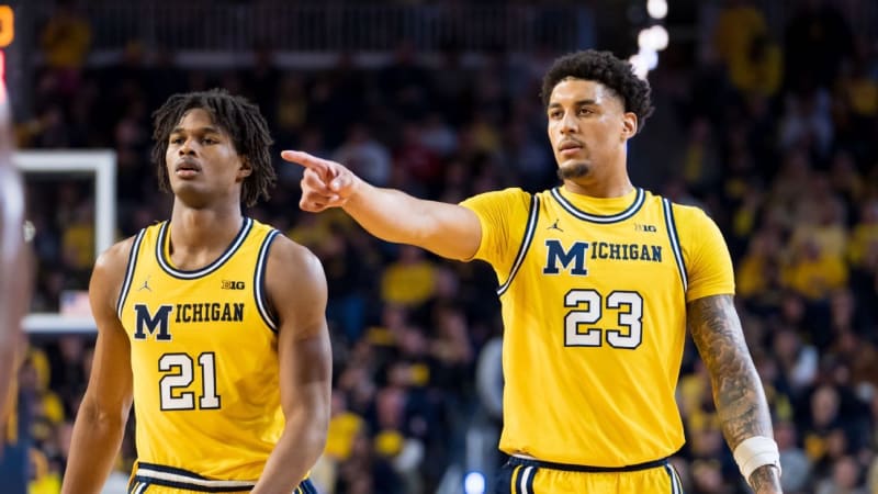 Michigan Rides Supersized Frontcourt to No. 1 Ranking