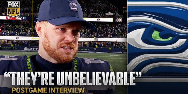 Sam Darnold Wins First Playoff Game, Praises Team