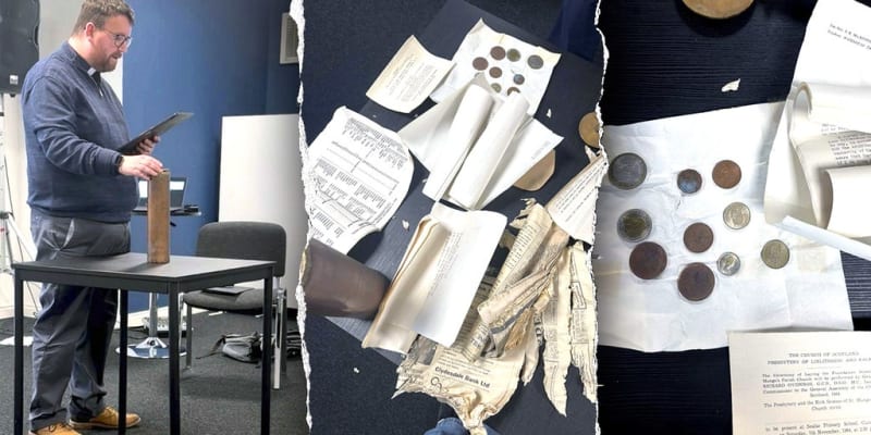 Scottish Church Fire Reveals 1960s Time Capsule in Ruins - Image 2