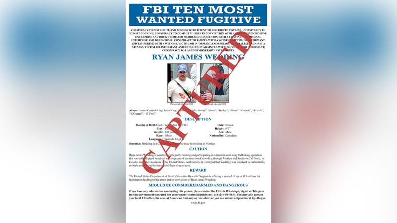 Ex-Olympian Fugitive Ryan Wedding Captured After FBI Hunt - Image 3