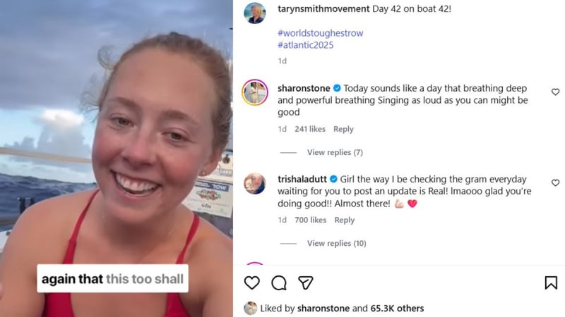 Woman Rows 3,000 Miles Solo, Wins Celebrity Fans Worldwide - Image 5