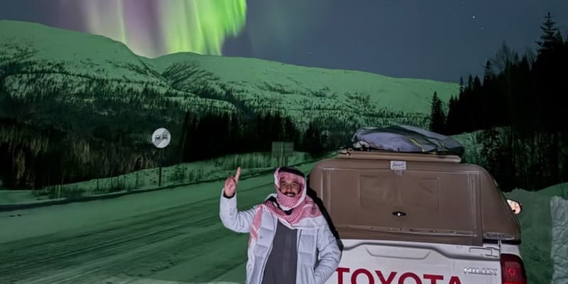 Man Drives 5,600 Miles Across 19 Countries for Northern Lights - Image 2