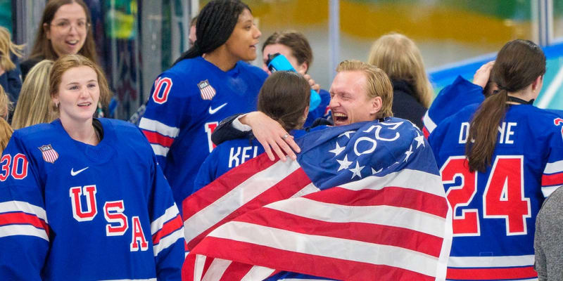 Coach's Tears Flow as Team USA Wins Women's Hockey Gold - Image 2