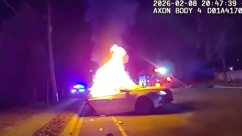 Deputy Saves Woman Seconds Before Car Bursts Into Flames - Image 5