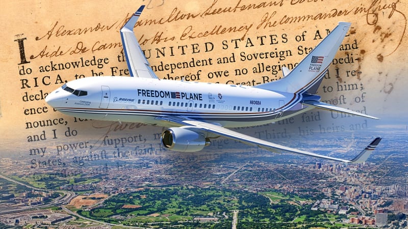 Boeing 'Freedom Plane' Brings Founding Documents to 8 Cities - Image 3