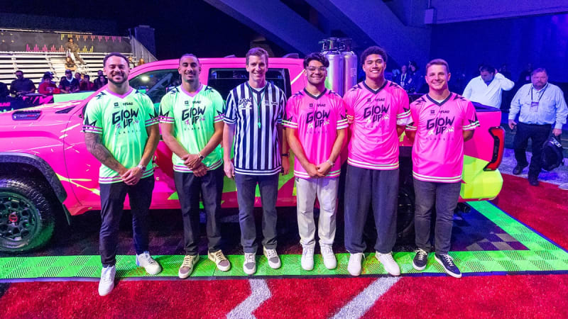 Brock Purdy Coaches Bay Area Girls in Glow Flag Football - Image 4