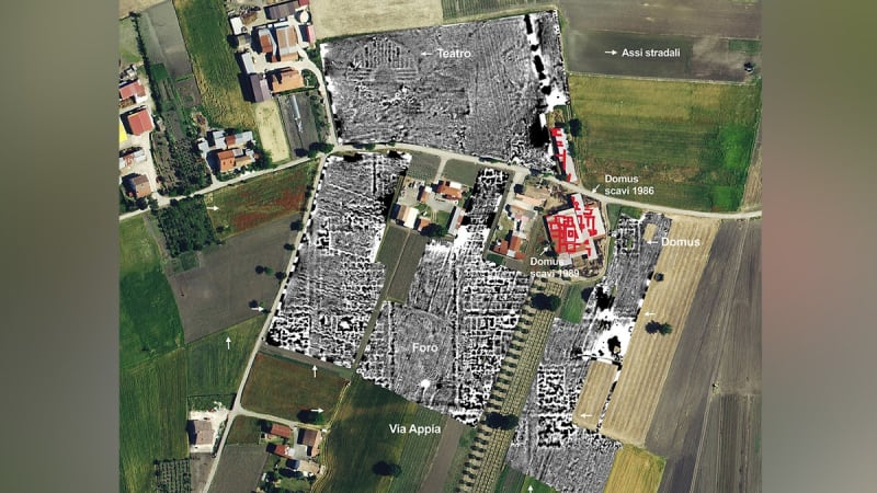 Drones Reveal Lost Roman City Along Historic Appian Way - Image 3