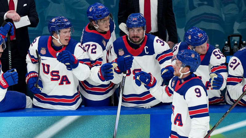 Team USA Battles Canada for Olympic Hockey Gold Sunday - Image 4