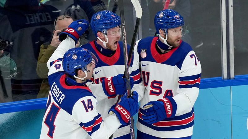 Team USA Battles Canada for Olympic Hockey Gold Sunday - Image 5