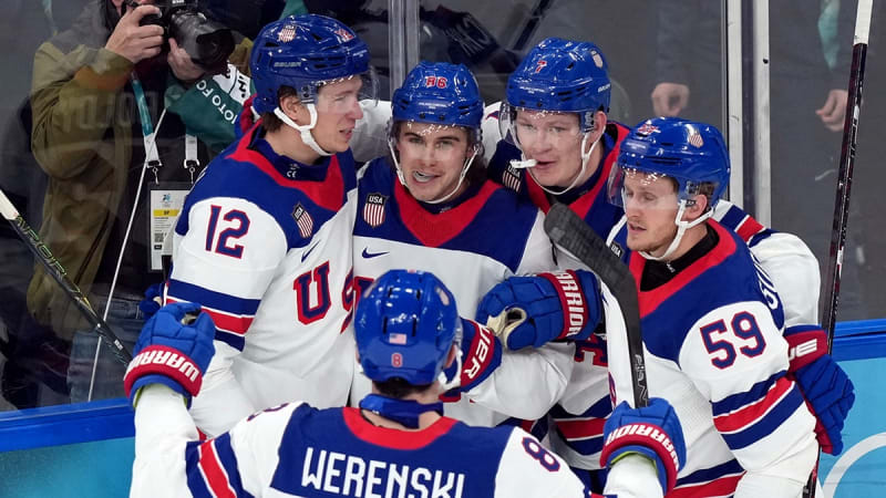Team USA Battles Canada for Olympic Hockey Gold Sunday - Image 3
