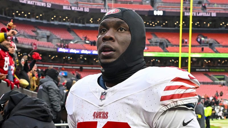 49ers' Keion White in Great Spirits After Surgery - Image 3