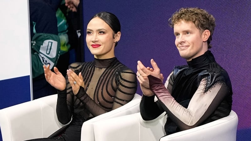 Ice Dance Couple Wins Silver at Milan Cortina Olympics - Image 3
