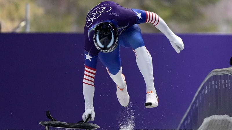 Olympic Skeleton Racer's Venom Helmet Goes Viral - Image 4