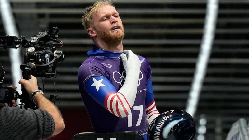 Olympic Skeleton Racer's Venom Helmet Goes Viral - Image 5