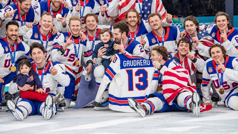 Team USA Honors Late Johnny Gaudreau After Olympic Gold Win - Image 5