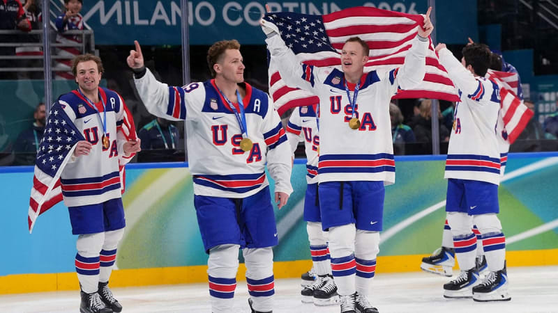 US Hockey Takes Gold 46 Years After Miracle on Ice - Image 3