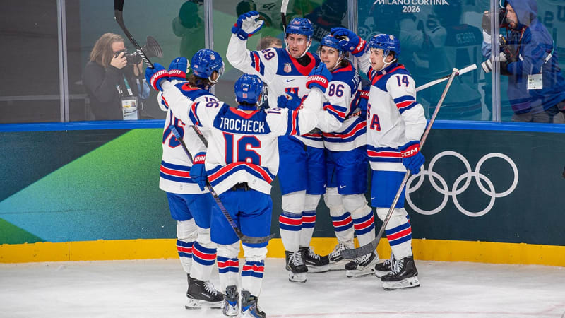 Team USA Opens Olympics With 5-1 Win Over Latvia - Image 4