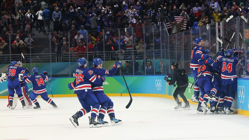 Hockey Star Calls US 'Greatest Country' After Olympic Win - Image 4