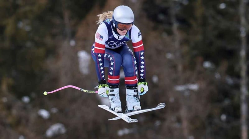 Lindsey Vonn Races Olympics Days After Tearing Her ACL - Image 3