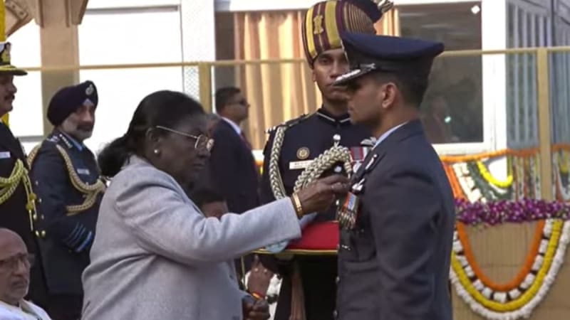 Indian Astronaut Receives Top Honor for Space Heroism
