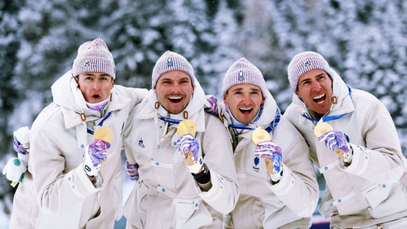 France Wins Historic Biathlon Relay Gold at Olympics