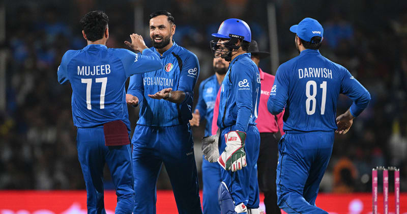 Afghanistan's Zadran Scores 95 in Final World Cup Win