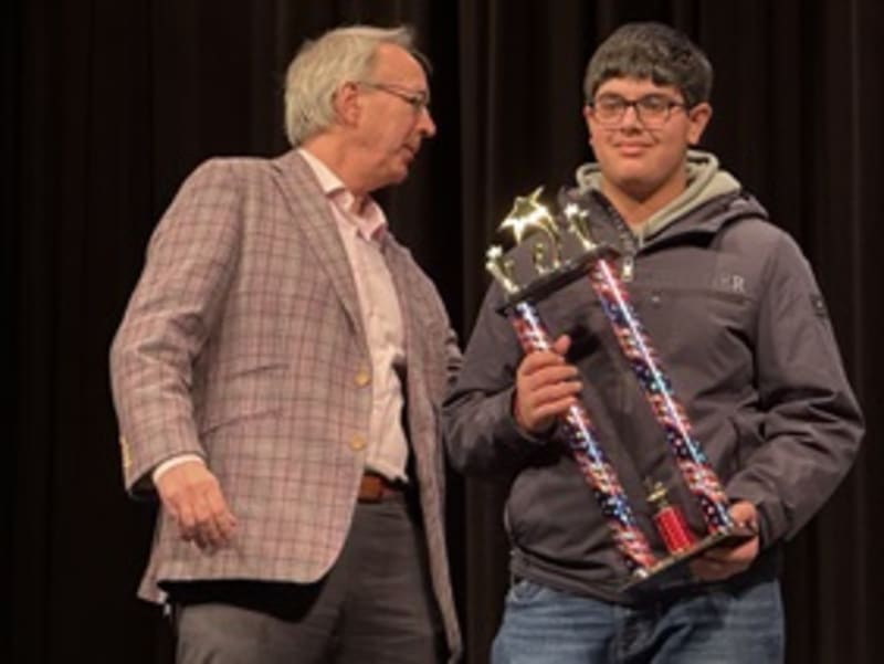 8th Grader Wins 3rd Spelling Bee, Heads to State Finals