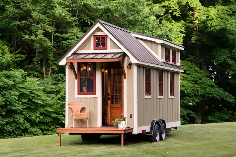 Tiny Home for Two Delivers Big on Rustic Charm - Image 3