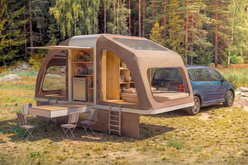Wingcube Camper Folds From Box to 8-Person Tent in Minutes - Image 3