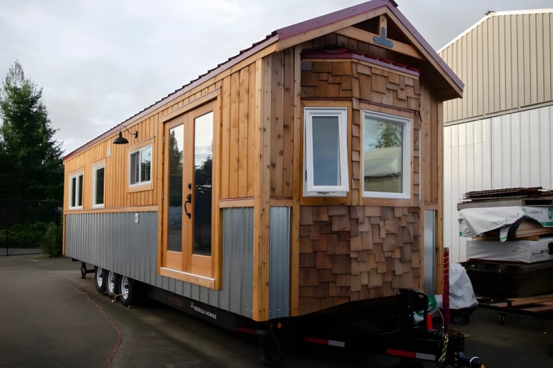 Extra-Wide Tiny House Fits Full Bath and Yoga Space - Image 3