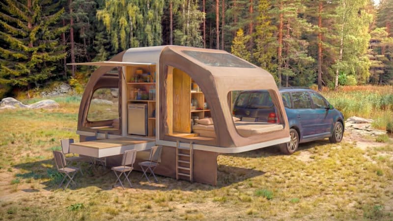 Wingcube Camper Folds From Box to 8-Person Tent in Minutes - Image 2