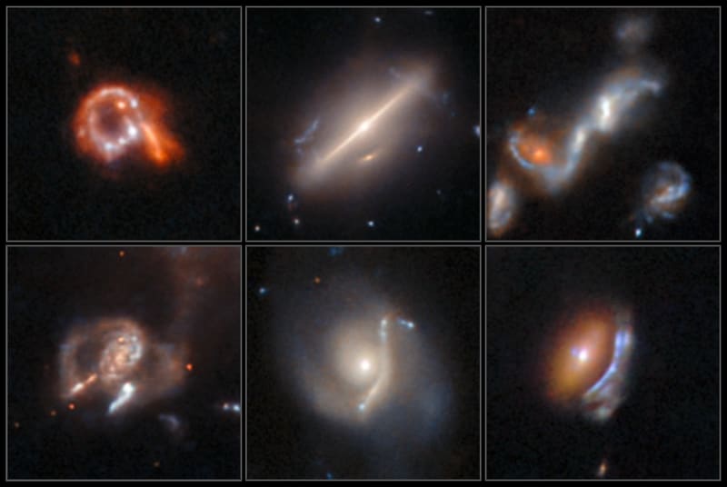 AI Finds 1,300 Hidden Cosmic Wonders in Hubble Data