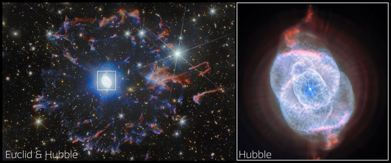 Two Space Telescopes Capture Stunning Dying Star - Image 4