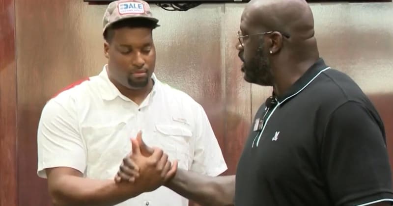 NBA Legend Shaquille O'Neal Extends Helping Hand to Aspiring Police Officer Just One Point Shy of Success